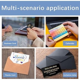 100 Pcs Sublimation Business Card