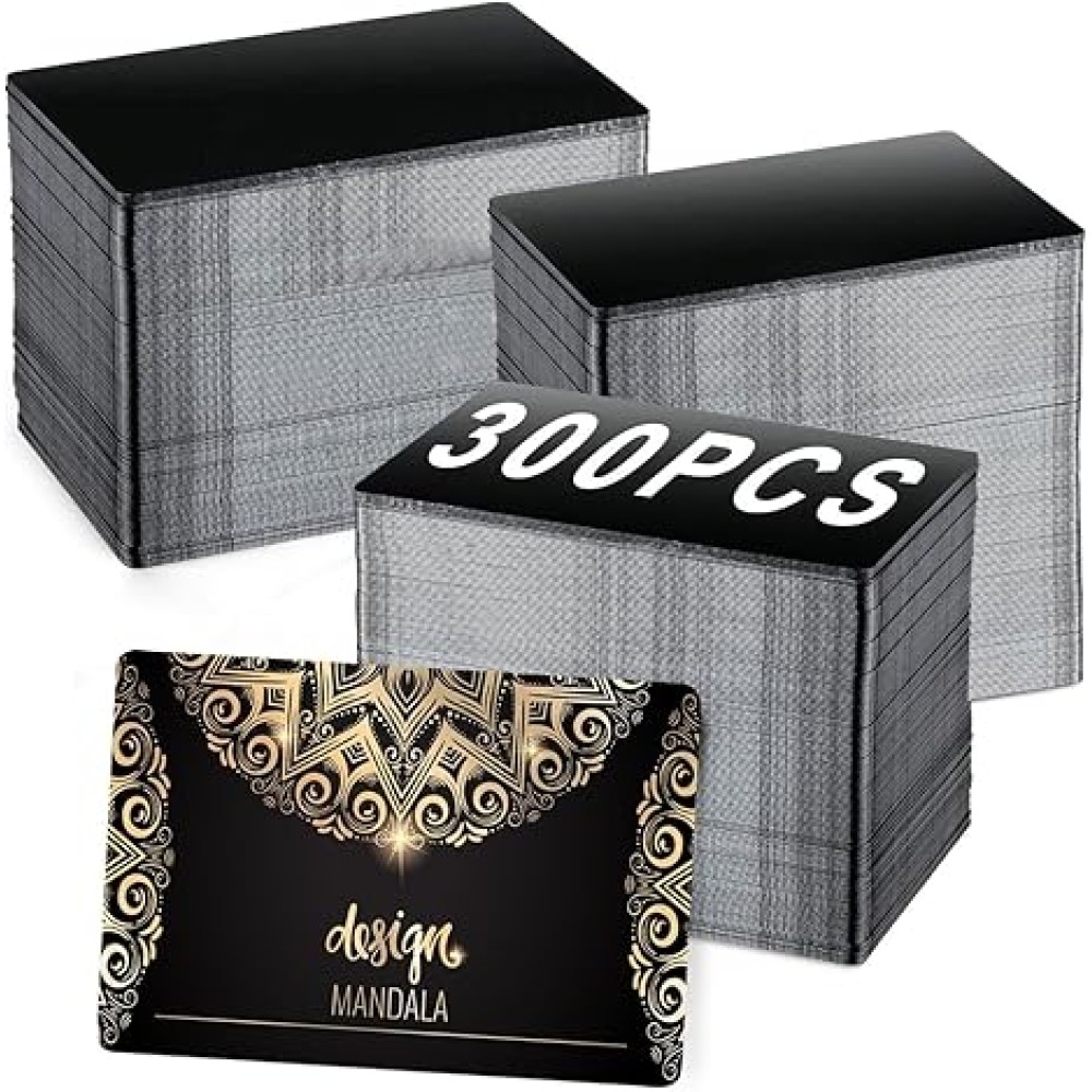 300 Pcs Metal Business Cards