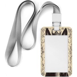 Royal Bull Terrier Lanyard ID Badge